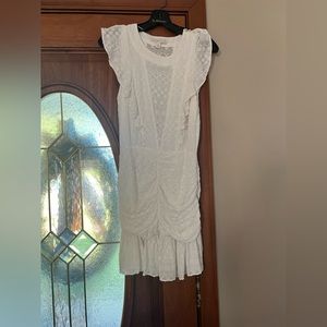 Chelsea and Violet white short dress